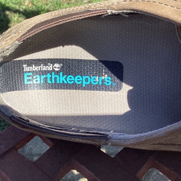 Timberland Earthkeepers Leather Non Slip Sole Lace Up Slip On Loafers - Picture 9 of 9